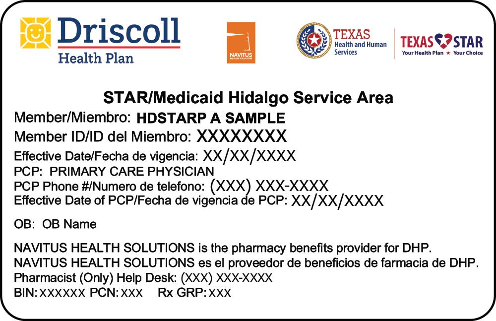 Driscoll Health Plan KIDSmember ID